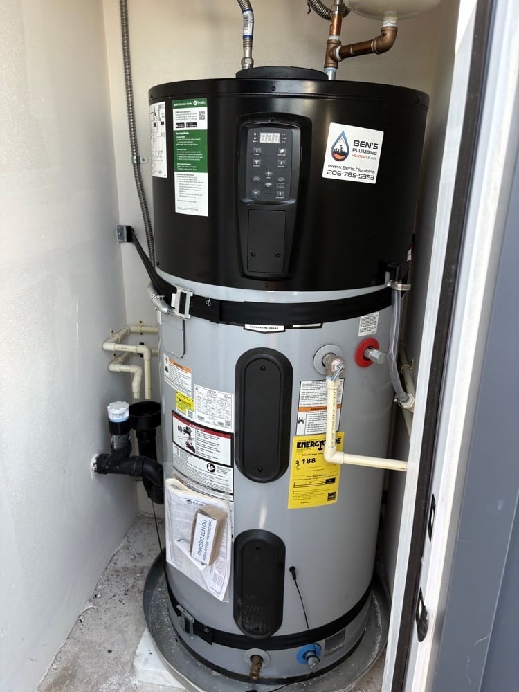 A.O. Smith · GCV-50 · 50 gal · installed 2017